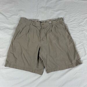 Tommy Bahama Mens Beige Chino Silk Shorts Size 36
